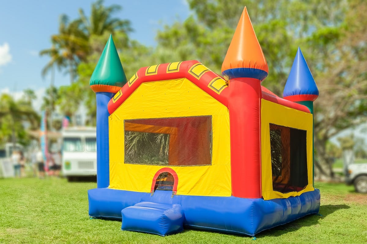 The Length of Time It Takes to Inflate an Entire Bounce House