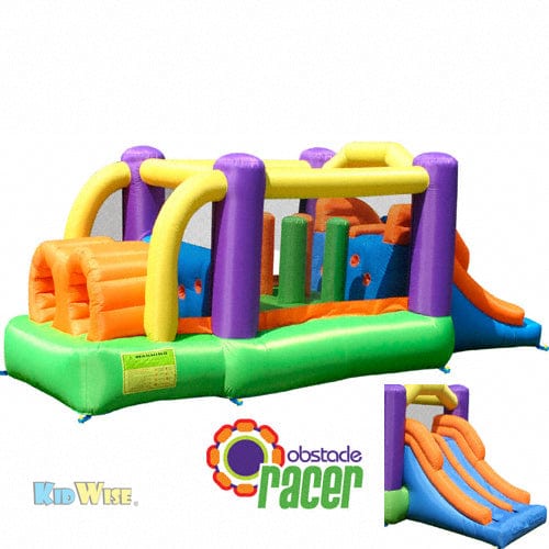 KidWise Obstacle Speed Racer Bounce House