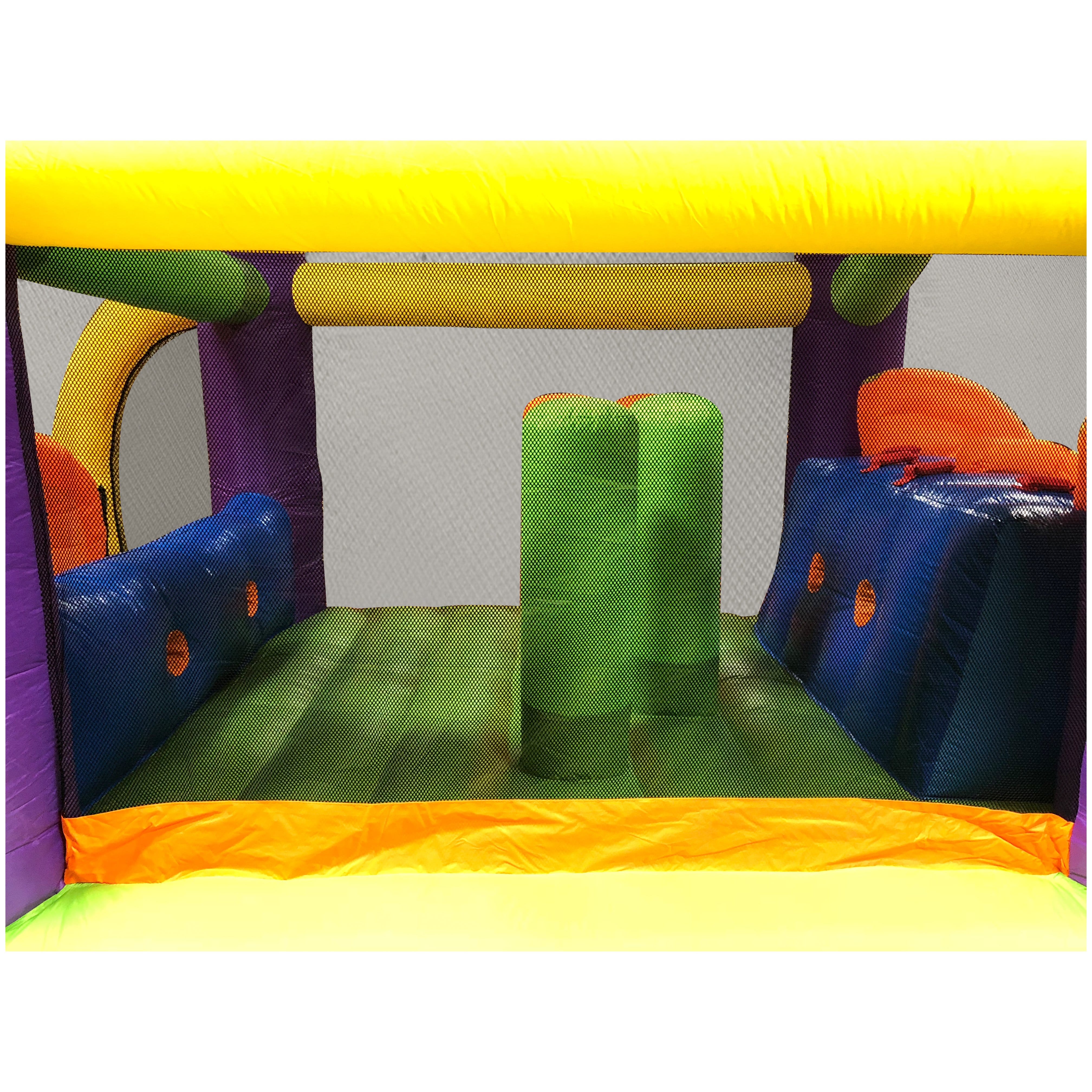 KidWise Obstacle Speed Racer Bounce House