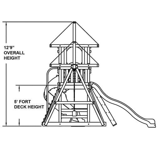 Congo Monkey Playsystem Swing Set #3