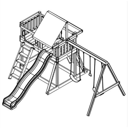 Congo Monkey Playsystem Swing Set#1